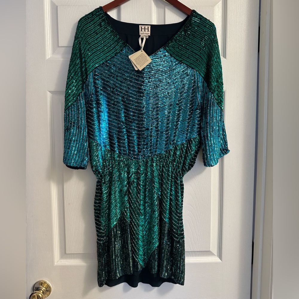 Fully Lined Sequins Dress